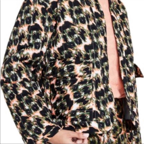 rachel comey target animal print quilted jacket - Picture 2 of 3